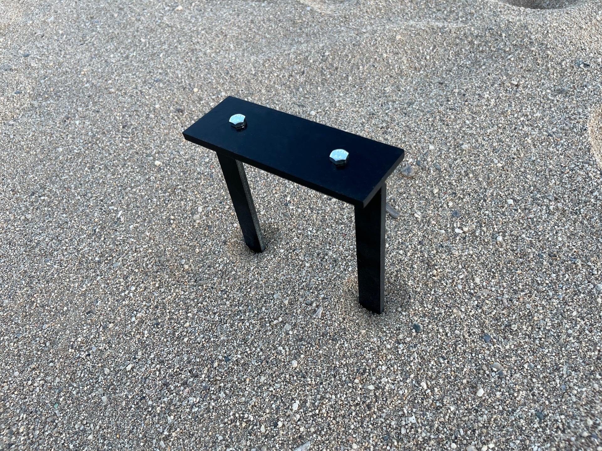 Solar wall light test